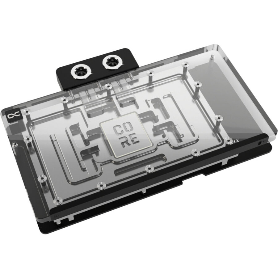 Core Geforce RTX 5090 Gaming + Windforce, water cooling transparent/silver, with backplate