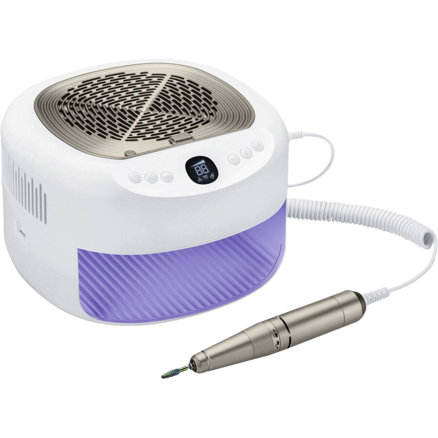 MP 200 Studio Nails Manicure/Pedicure Station, Nail Care White