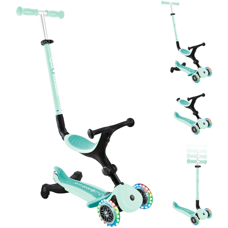 Jucarie Go-Up Active Lights 360, scooter green/mint