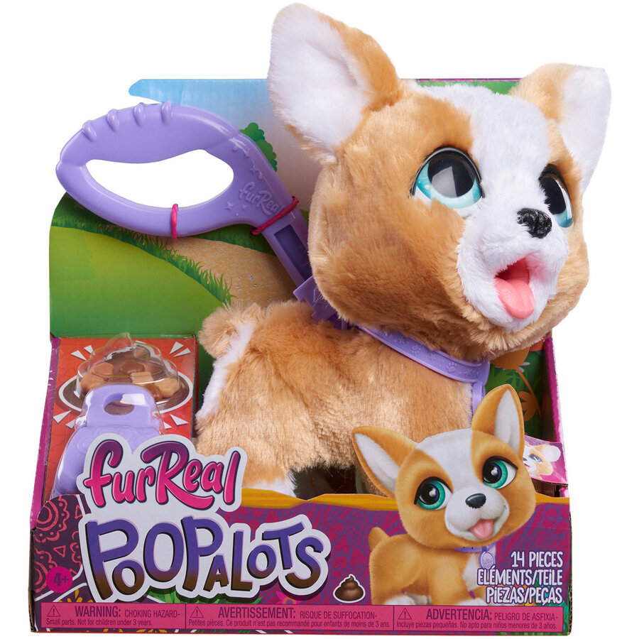 Just Play furReal Poop-A-Lots Corgi, Soft Toy
