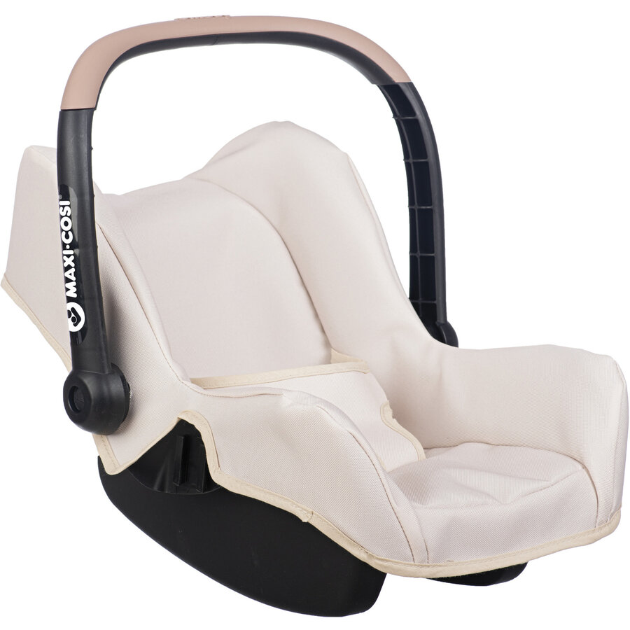 Smoby Maxi-Cosi doll car seat, doll accessories beige