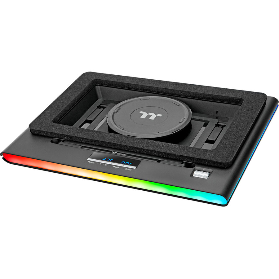 Cooler Massive EXTREME, Notebook Cooler, Black, For Notebooks up to 45.72 cm (18)