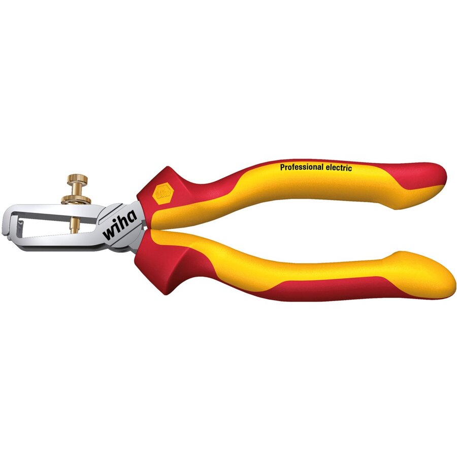 wire stripping pliers Professional electric red/yellow, up to 10mm2