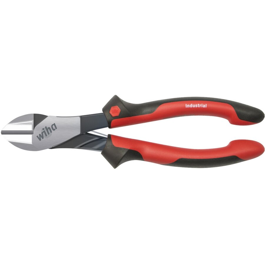 Heavy-Duty Side Cutters Industrial, Cutting Pliers red/yellow, with DynamicJoint