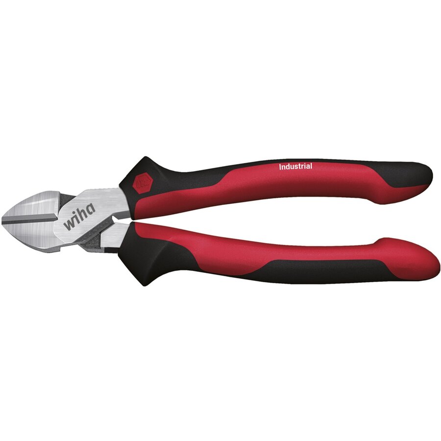 Industrial side cutters, cutting pliers black/red, with DynamicJoint