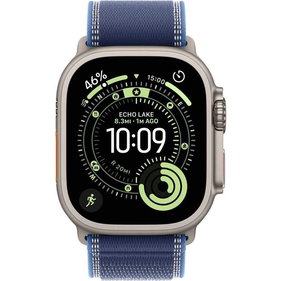 Smartwatch Watch Ultra 3 titanium 49 mm Trail Loop blue/light blue M/L