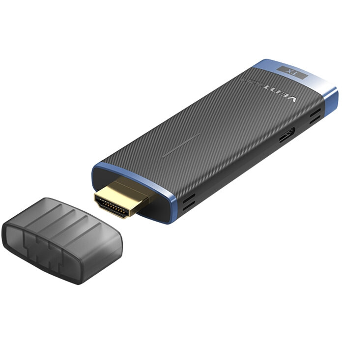 Cablu de date ADCL0, USB-C tata la HDMI mama, 1080p, 60Hz, 5 GHz, 0.2m, Negru