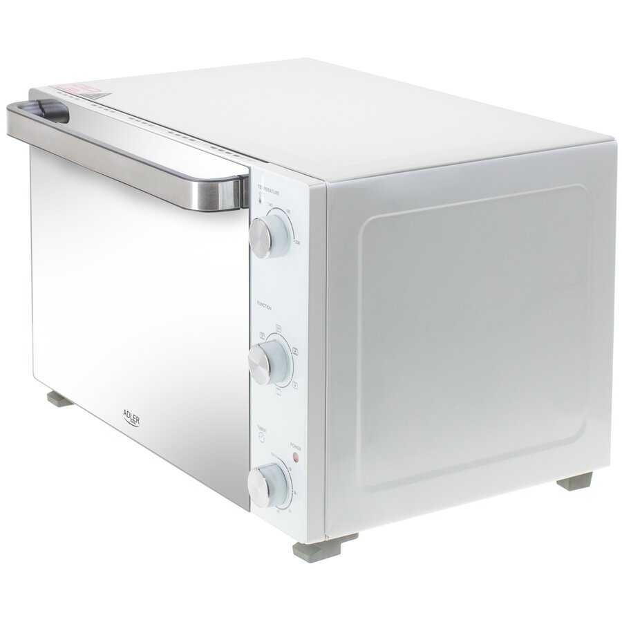Cuptor Electric Adler AD 6027 48L 5 Moduri de Gătit Alb — imaginea 6