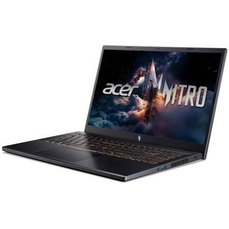 Laptop Acer Nitro V 15 AI FHD 15.6 inch AMD Ryzen 7 7445HS 16GB 512GB SSD RTX 4050 Free Dos Obsidian Black
