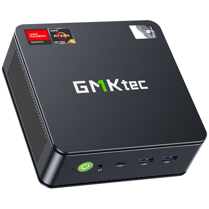 Mini PC GMKtec M6 Ryzen 5 6600H 32GB RAM + 1TB SSD Windows 11 Pro