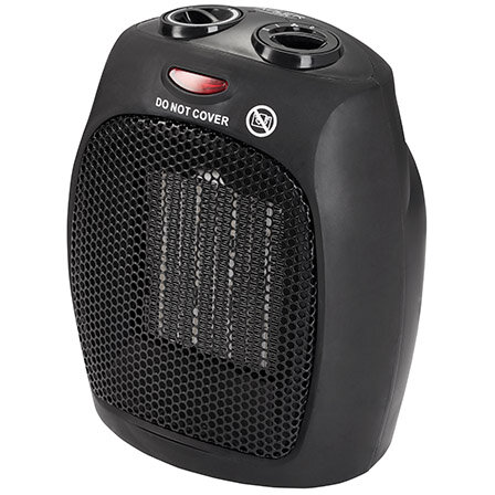 Incalzitor cu Ventilator Dubla Functie Negru