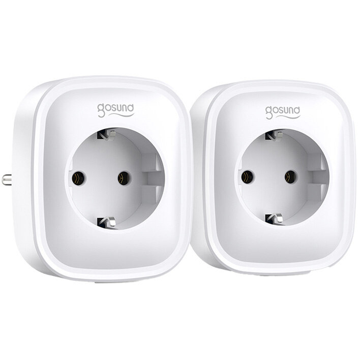 SP112-M cu monitorizarea energiei Compatibila cu Xiaomi Home 10A 2x USB WiFi Alb