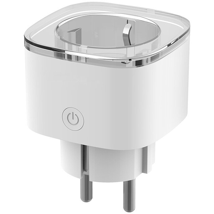 EP8-M cu monitorizarea energiei Compatibila cu Xiaomi Home Putere 3680W 16A WiFi Alb