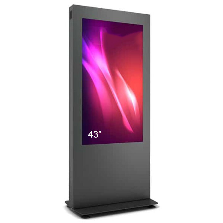 Totem de Interior B01 B01V43N-BBB pentru Display 43inch Fara Sticla Securizata Frontala