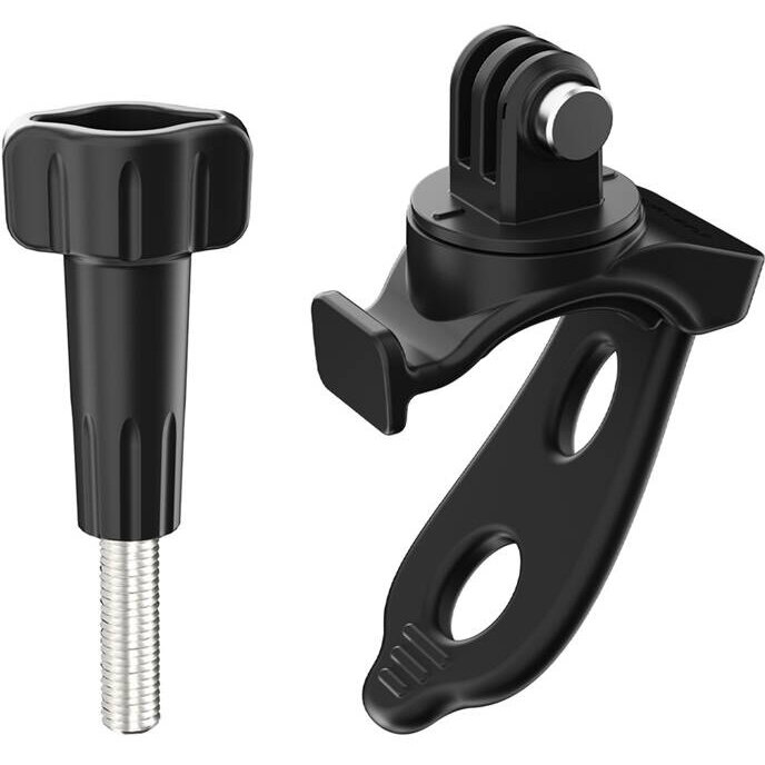 Accesoriu Camera Video Actiune BD892 pentru camere video sport, Reglare 180 grade, Rotire 360 grade, Negru