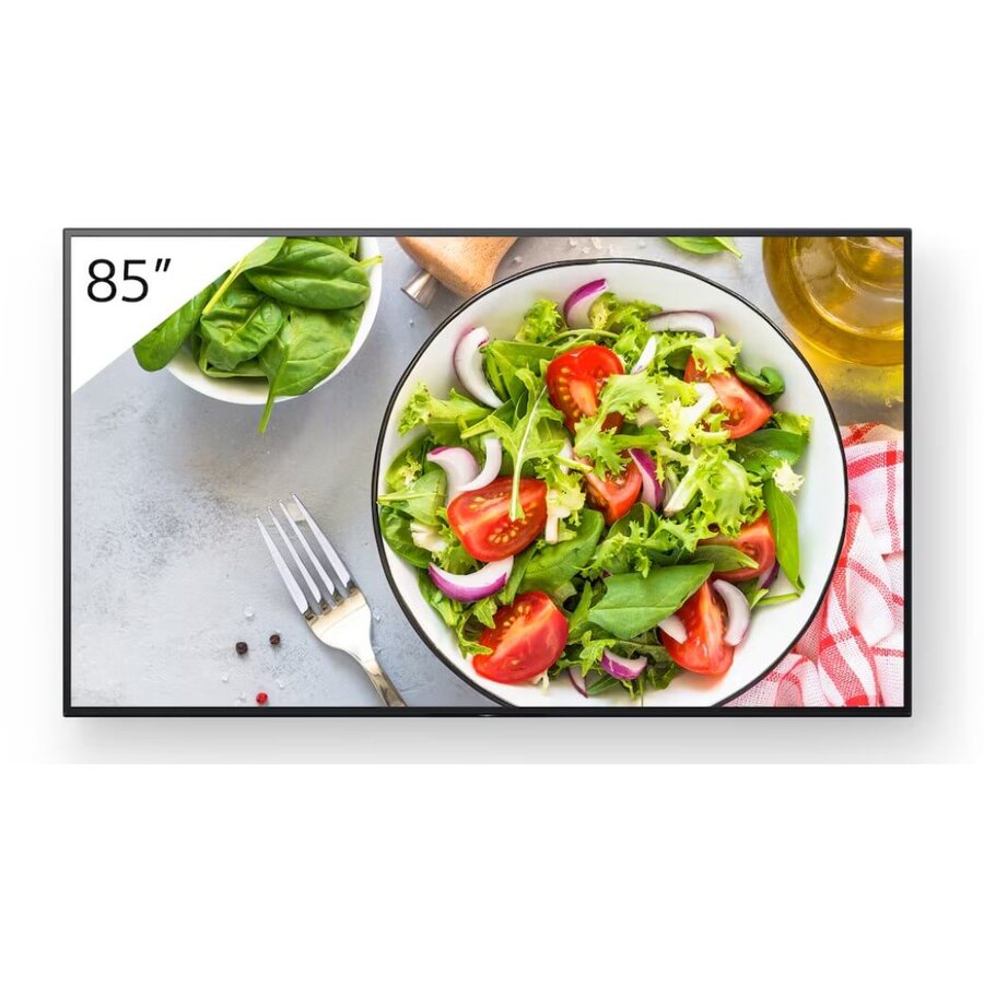 Display Profesional 85inch Bravia FW-85BZ35L 550cd 24/7 Landscape/Portrait Apple AirPlay/Chromecast Incorporat Negru
