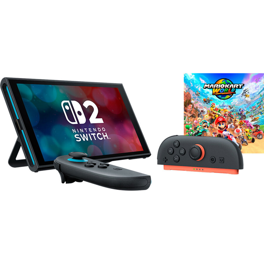Consola Nintendo Switch 2 including Mario Kart World set, game console — imaginea 2