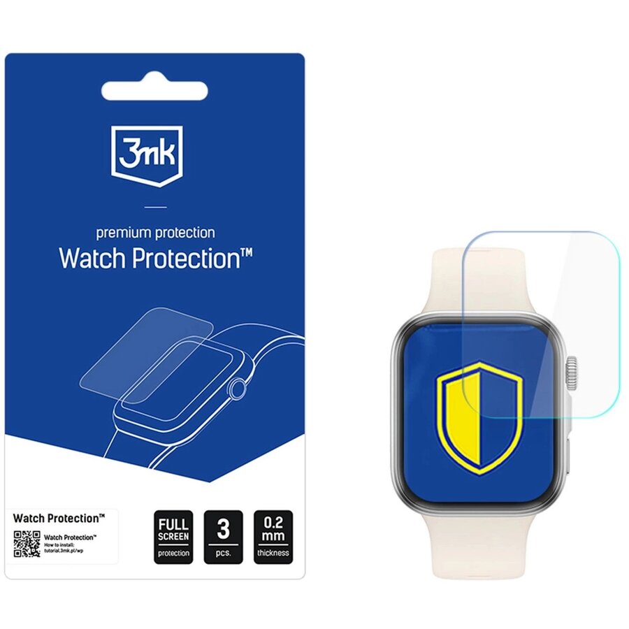 Accesoriu smartwatch Watch Protection ARC compatibila cu Huawei Watch Fit 4, Transparent