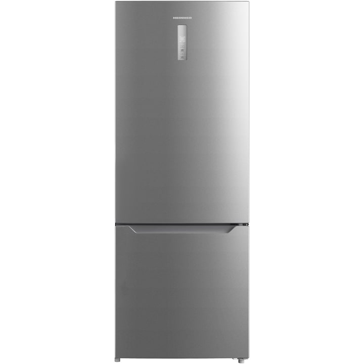 Combina Frigorifica HCNF-M435INVXE++ Full No Frost Clasa E Volum Net 435L Display Touch Inox