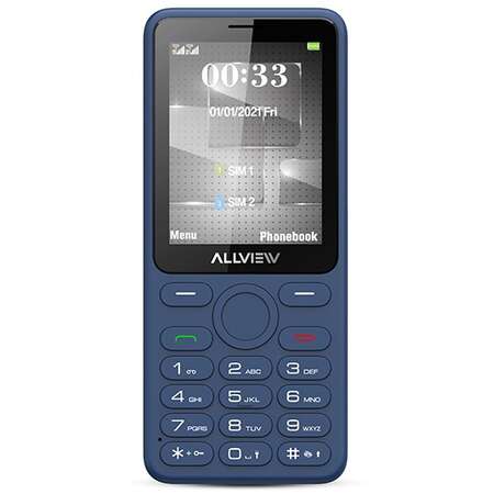 Telefon Mobil Allview M30LUNA Dual SIM 2G Ecran TFT 2.8Inch Camera 1.3MP Dark Blue