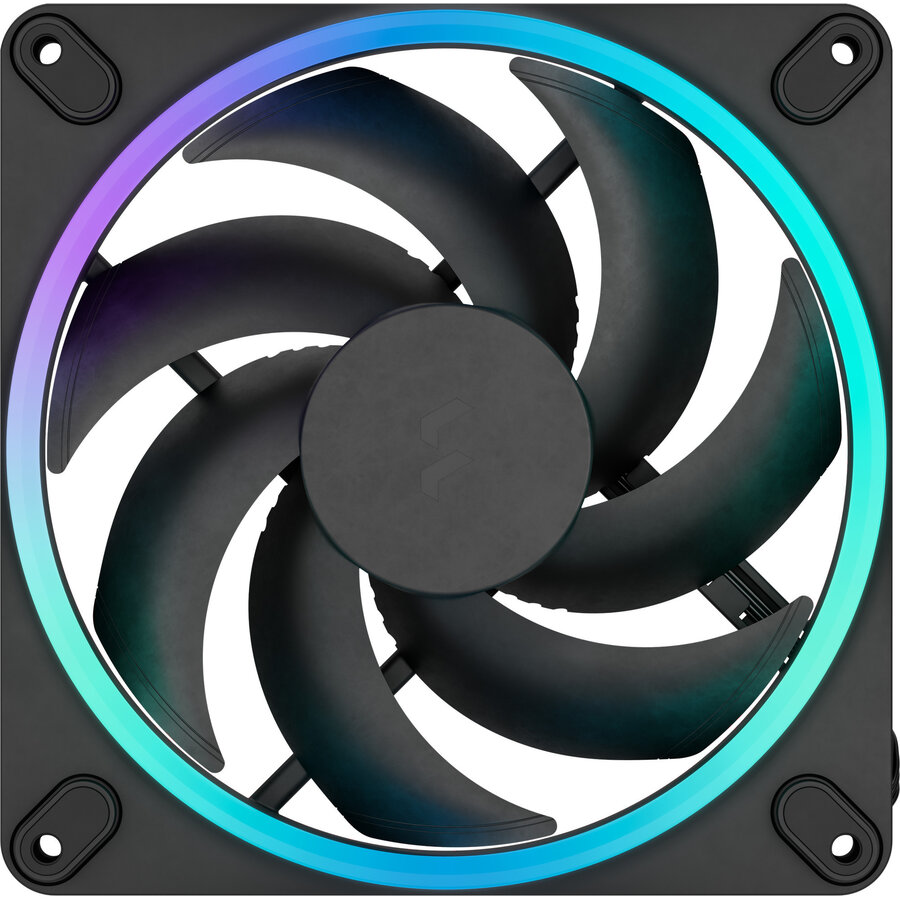 Ventilator Momentum 14 RGB Black (black, 140 mm)