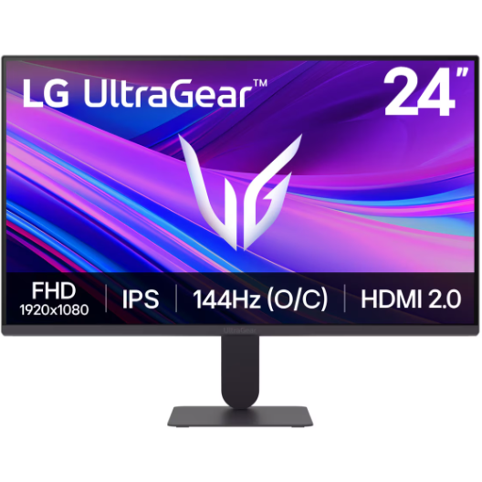 Monitor UltraGear 24G411A-B  144Hz OC  Full HD  IPS  23.8inch  Negru