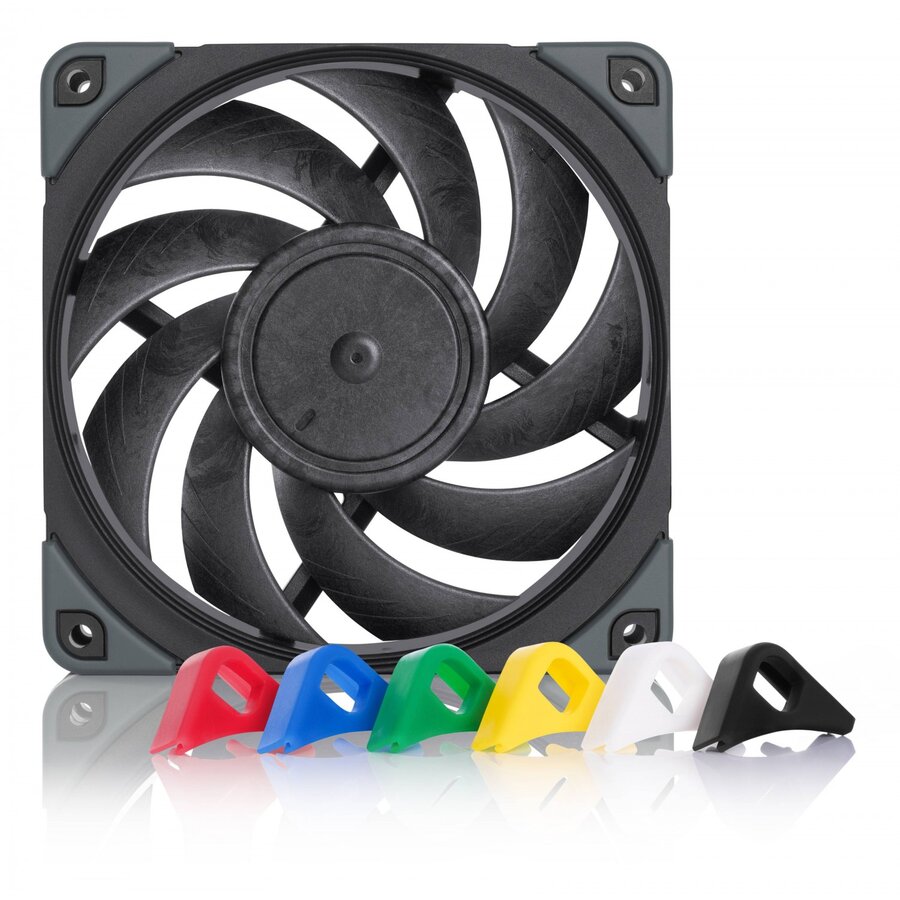 Ventilator NF-A12x25 PWM CH.BK.S  2000RPM 12V 22.6dB Negru