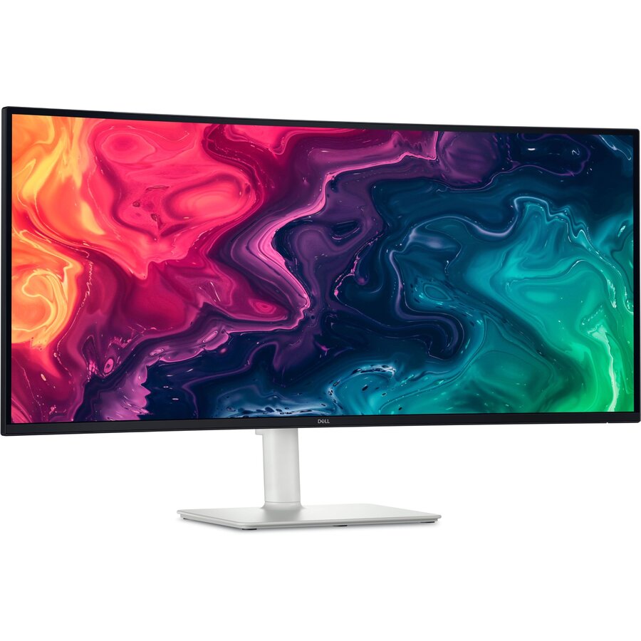 Monitor Dell S3425DW Curbat VA 34Inch 3440x1440 120Hz Alb — imaginea 2