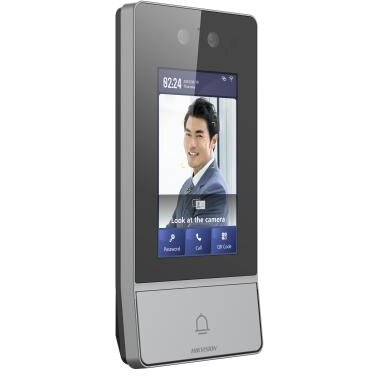 Post Videointerfon Hikvision DS-KV9503-WBE1 Recunoaștere Faciala LCD Color — imaginea 3