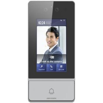 Post Videointerfon DS-KV9503-WBE1 Recunoastere Faciala LCD Color