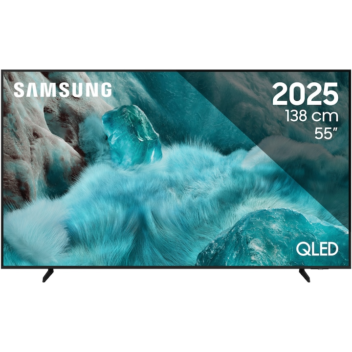 Televizor LED Smart QE55Q7F2A 138cm 55inch 4K Ultra HD Clasa G (Model 2025) Negru