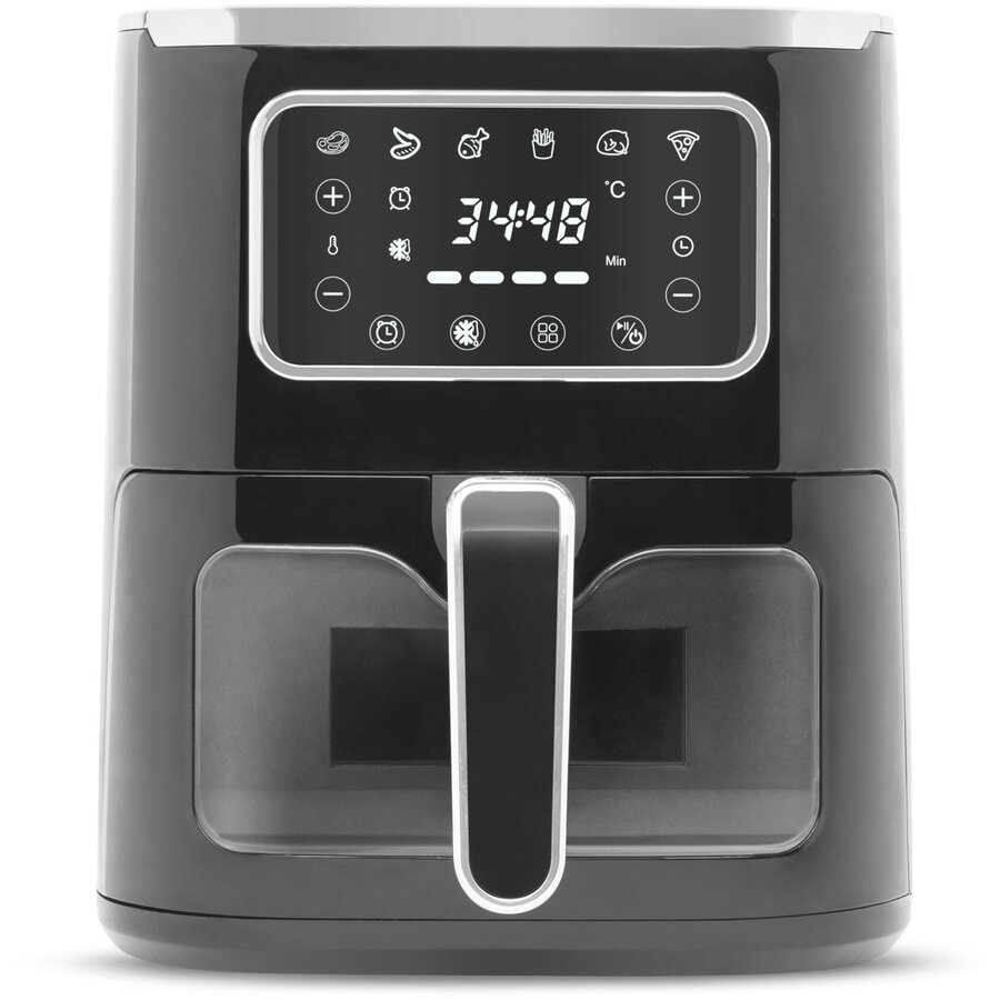 Friteuza fara Ulei 220-240V 1450W 5L Buton Tactil Negru