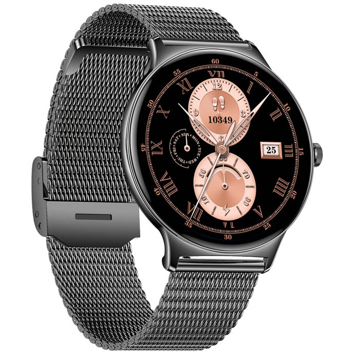 Smartwatch V89 Steel Black