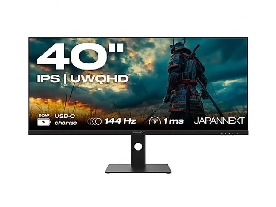 Monitor Gaming JAPANNEXT JN-IPS401UWQHD144 40Inch IPS UWQHD (3440 x 1140) 144Hz USB Type-C PD 90W VESA Negru