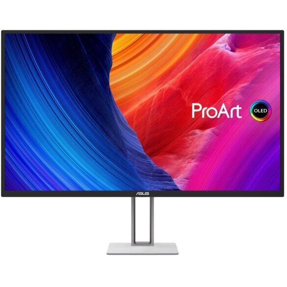Monitor OLED ProArt PA32UCDM 31.5Inch 4K UHD HDR-10 Dolby Vision  240Hz  AdaptiveSync Argintiu