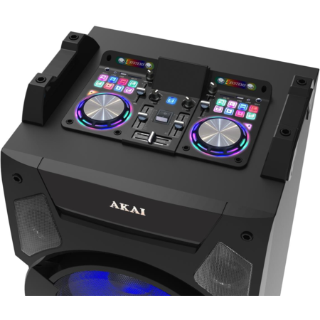 Boxa Activa Fixa Akai DJ-S5H Dual USB SD Bluetooth 400W