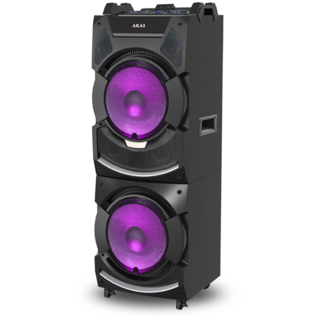 Boxa Activa Fixa Akai DJ-S5H Dual USB SD Bluetooth 400W