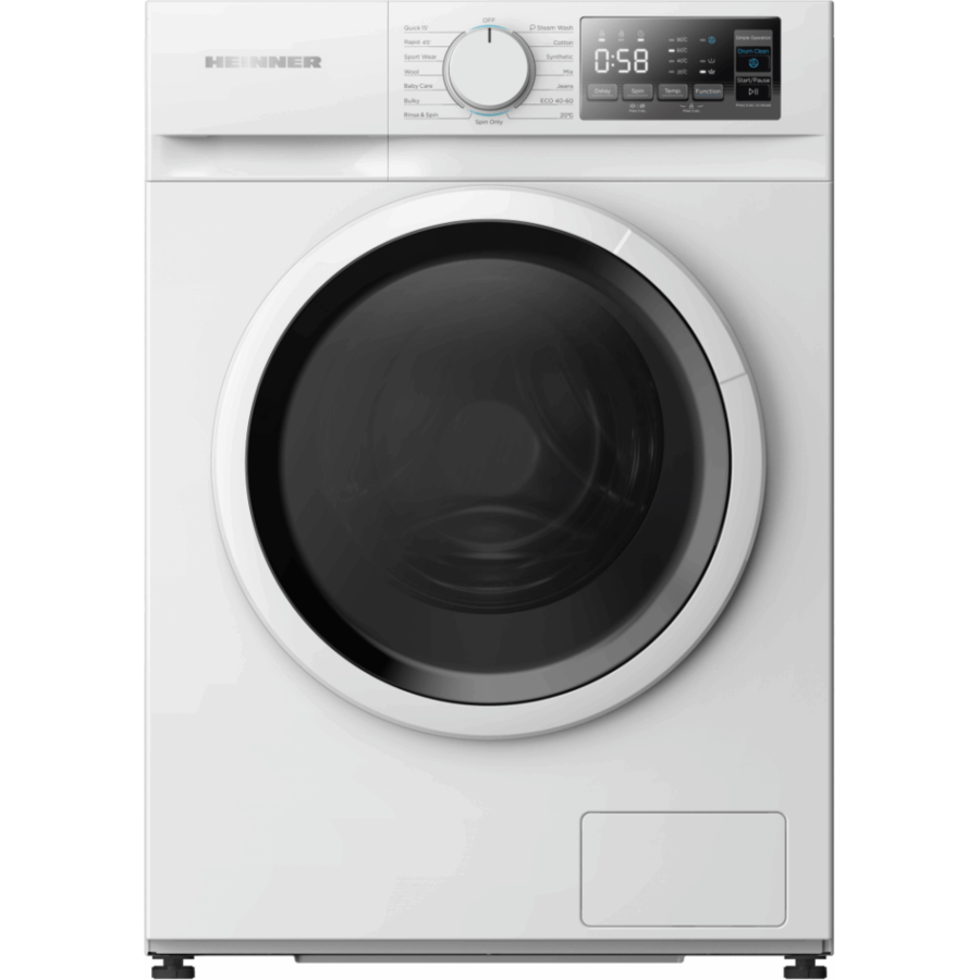 Masina de Spalat Rufe Frontala HWM-M714IVSMNA+++ Slim Capacitate 7KG 1400RPM Motor Inverter Clasa A Alb
