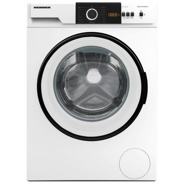 Masina de Spalat Rufe Frontala Slim HWM-VT1610SMCHD++ Capacitate 6KG 1000RPM Display Digital Clasa D Alb