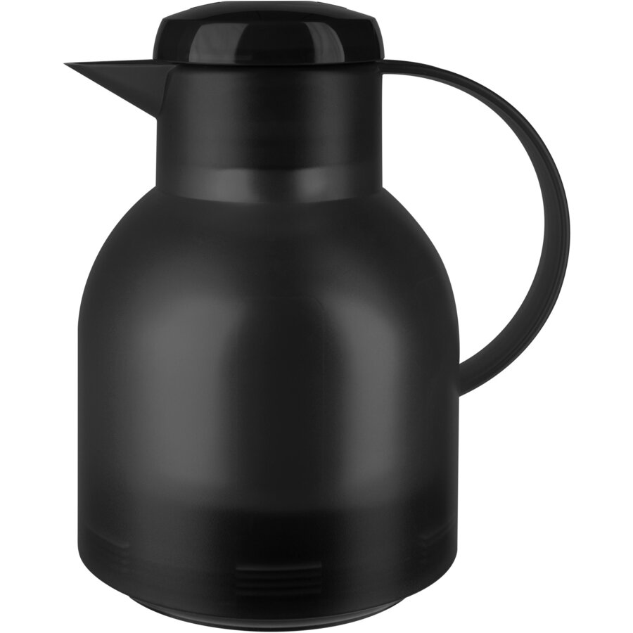 Samba vacuum jug with Quick Press closure (black)