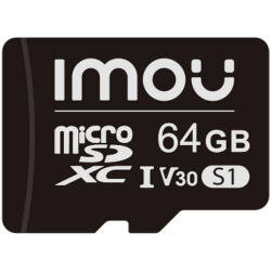 Card de memorie IMOU ST2-64-S1, 64GB microSD, UHS-I, SDXC, 10/U3/V30, 95/38, Negru - imagine 2