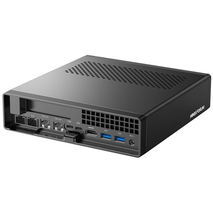 Barebone Intel Core i9-13900H DDR5 max 64GB RAM Free Dos Black