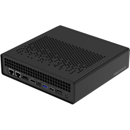Barebone Minis Forum AMD Ryzen 7 8700G DDR5 max 96GB RAM Free Dos Black ...