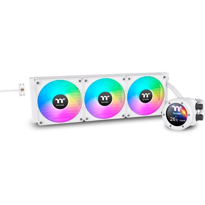 TH420 V2 Ultra EX ARGB Sync All-In-One Liquid Cooler - Snow Edition (White)
