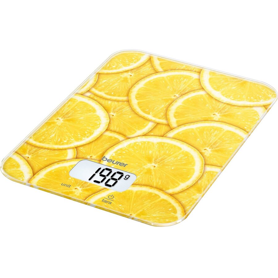 kitchen scale KS 19 Lemon (yellow, lemon motif)