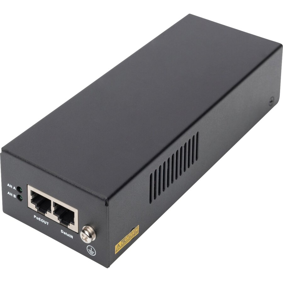 Accesoriu server Gigabit Ethernet PoE++ Injector, 802.3bt, 85 W (black)