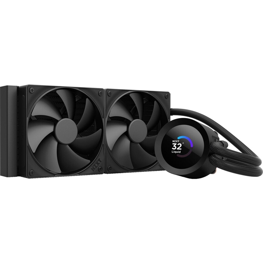 Kraken Plus 240, water cooling black
