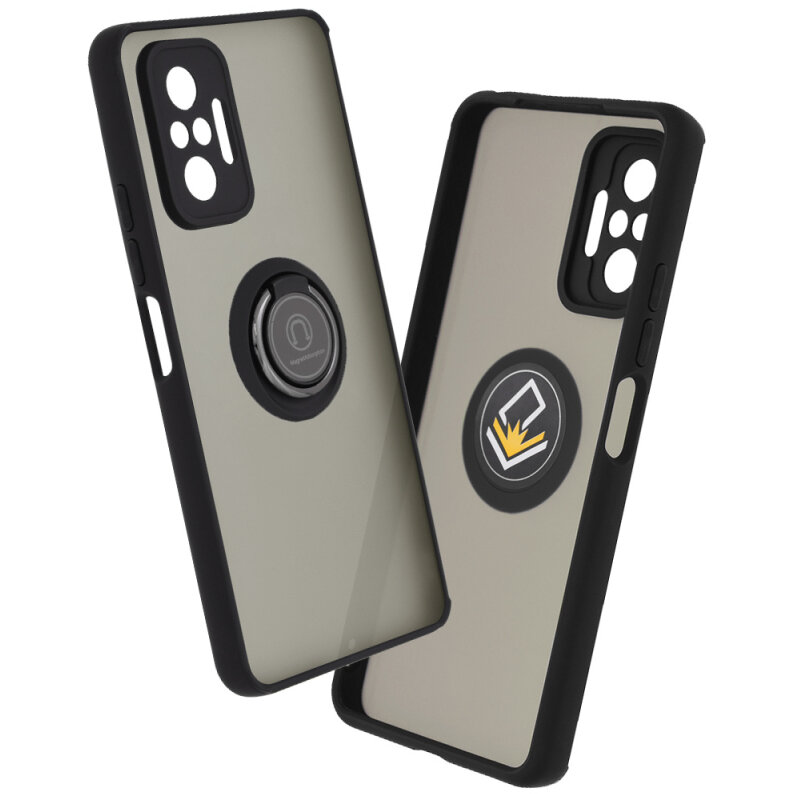 Husa Techsuit pentru Xiaomi Redmi Note 10 Pro Max / Note 10 Pro Neagră