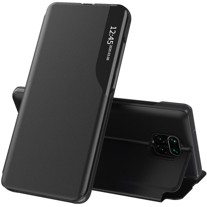 Husa Techsuit pentru Xiaomi Redmi Note 9S / Note 9 Pro / Note 9 Pro Max Neagră