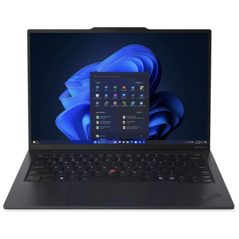 Laptop 14'' ThinkPad X1 Carbon Gen 13 Aura Edition, 2.8K OLED 120Hz VRR Touch, Procesor Intel® Core™ Ultra 7 255U (12M Cache, up to 5.20 GHz), 32GB LPDDR5X, 1TB SSD, Intel Graphics, 4G LTE, Win 11 Pro, Black, Paint - imagine 2